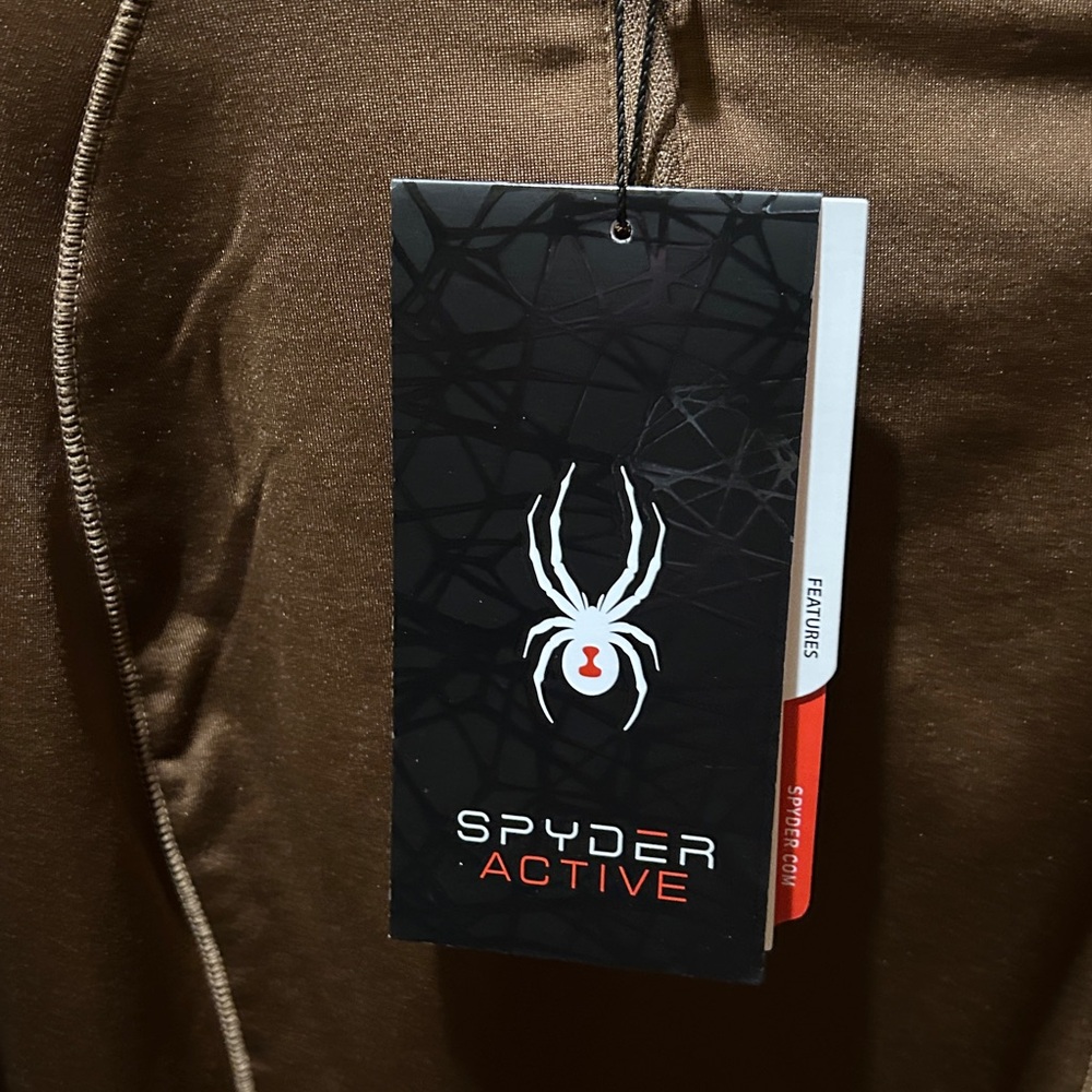 🕷️💚Host Pick🕷️💚Spyder Quarter Zip Top size small - Picture 2 of 5